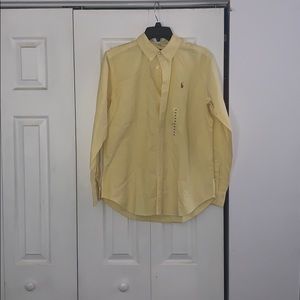Ralph Lauren Yellow Button Up
